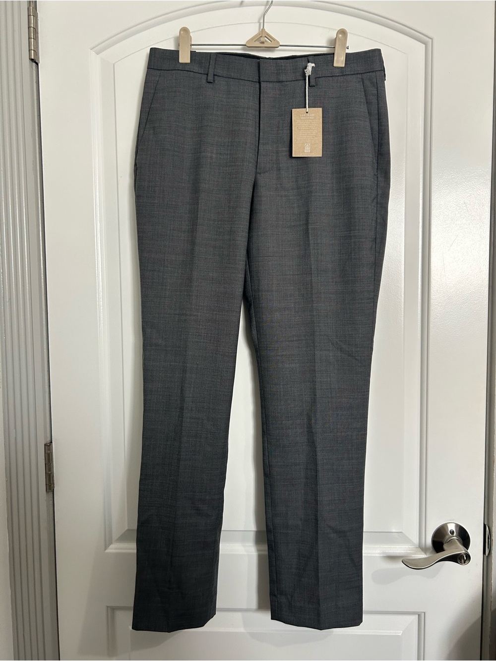 J CREW Bowery Wool Blend Slim Fit Trouser Pants Size 30x30 NWT Business Formal